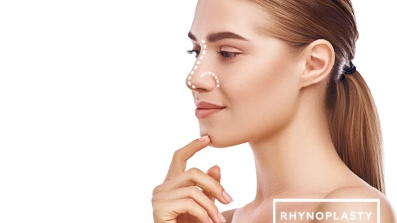 Non-surgical rhinoplasty treatment for reshaping and contouring the nose